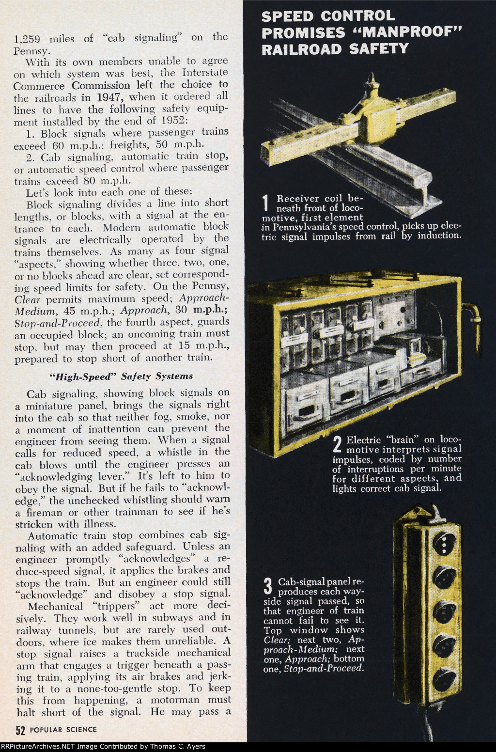 "Wreckproofing The Railroads," Page 52, 1951